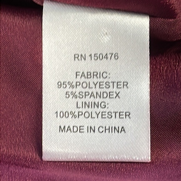 NWT Crosby by Mollie Burch Ellie Velvet Mini Swing Trapeze Dress Cabernet Red M - Picture 11 of 14